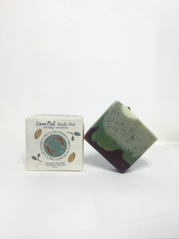 Cacao Mint Body Bar