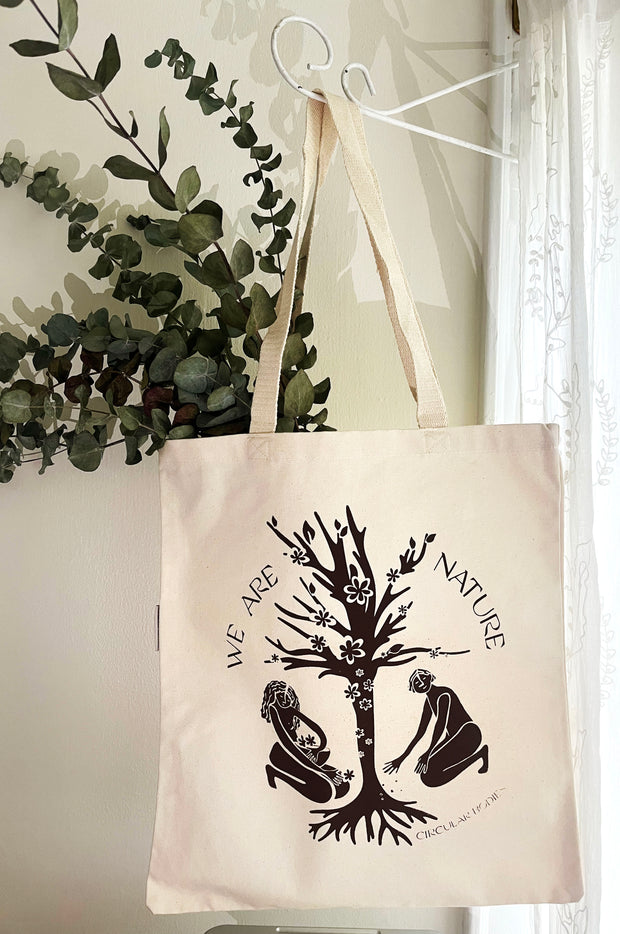 We are Nature Organic Cotton Tote Bag