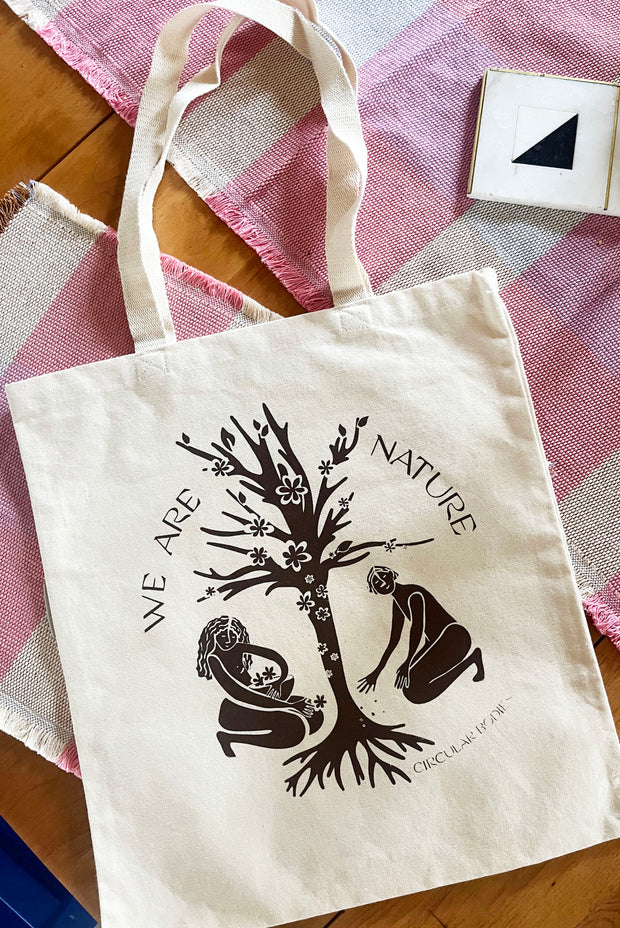 We are Nature Organic Cotton Tote Bag